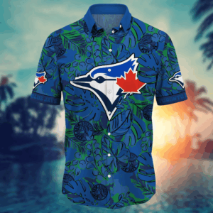 Toronto Blue Jays MLB Flower Hawaii Shirt For Fans, Summer Football Shirts 3