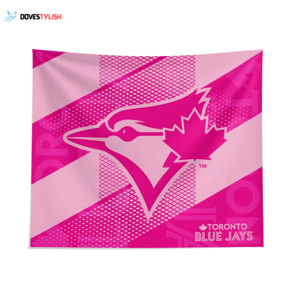 Toronto Blue Jays Pink Motion Tapestry – Official MLB Merchandise