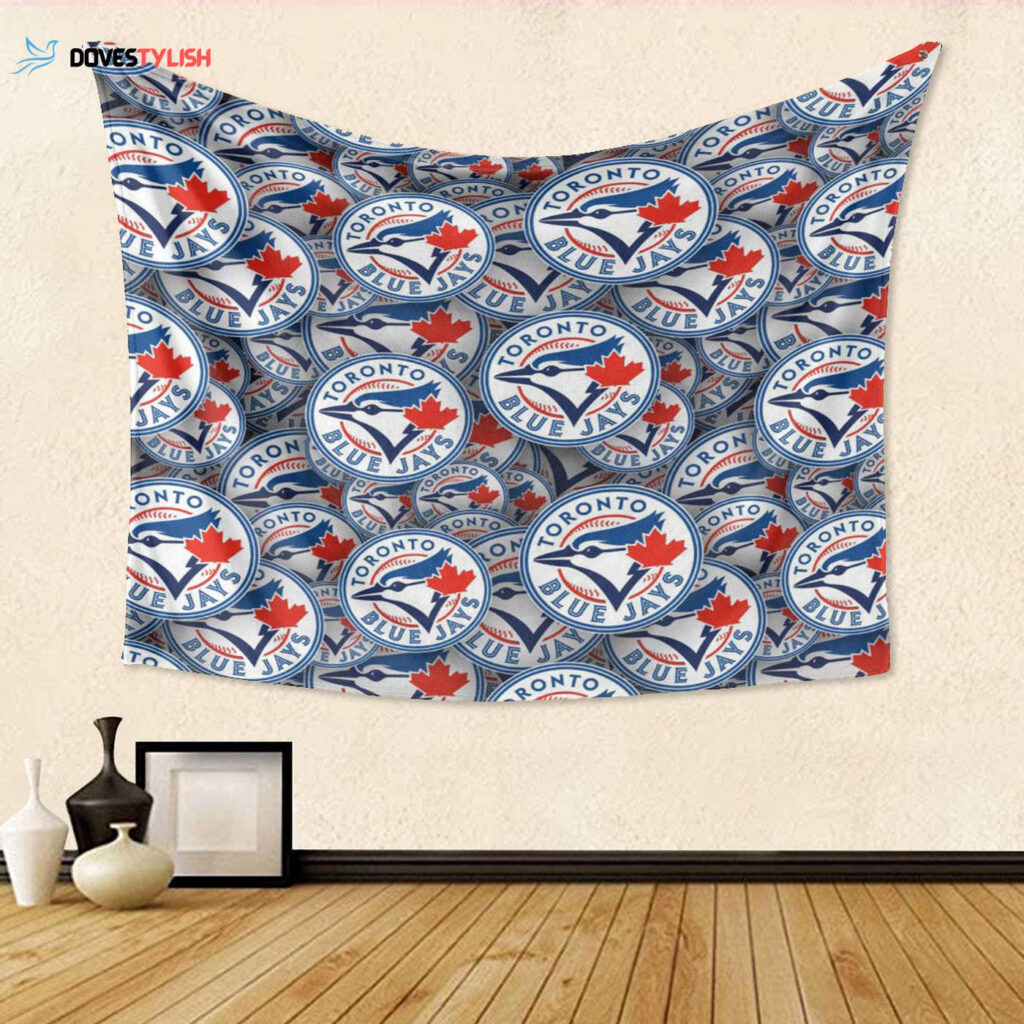 Toronto Blue Jays Fan Gift: 3D Full Printing Tapestry – Official MLB Merchandise