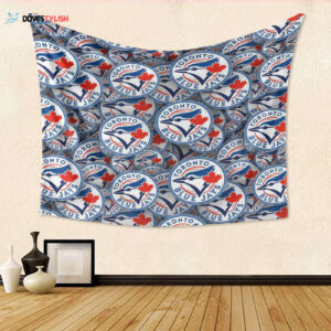 Toronto Blue Jays Fan Gift: 3D Full Printing Tapestry - Official MLB Merchandise