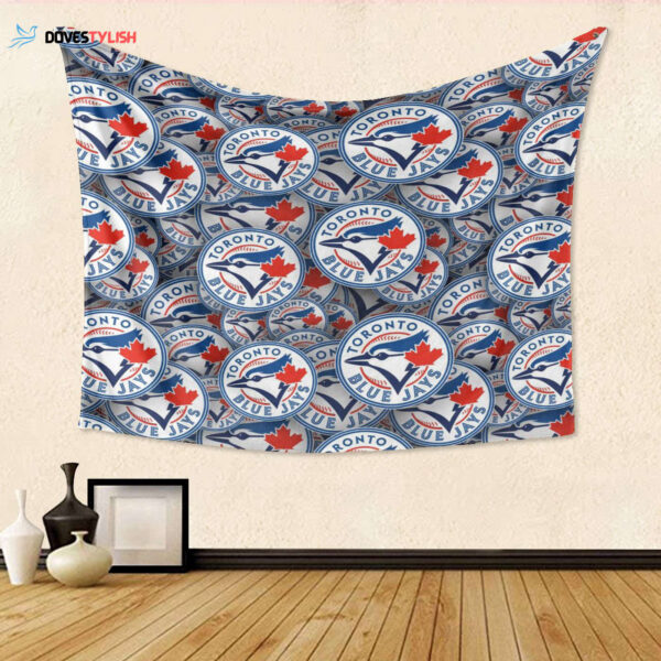 Toronto Blue Jays Fan Gift: 3D Full Printing Tapestry – Official MLB Merchandise
