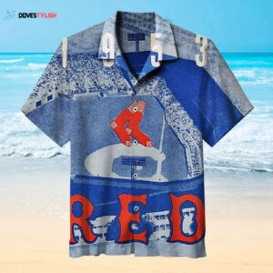 Authentic Vintage Boston Red Sox Hawaiian Shirt - Limited Edition