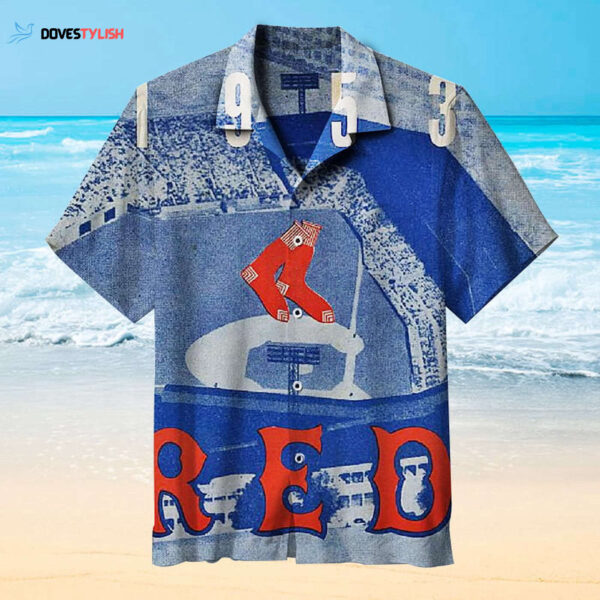 Authentic Vintage Boston Red Sox Hawaiian Shirt – Limited Edition