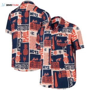 Authentic Vintage New York Mets Hawaiian Shirt - Limited Edition Collectible