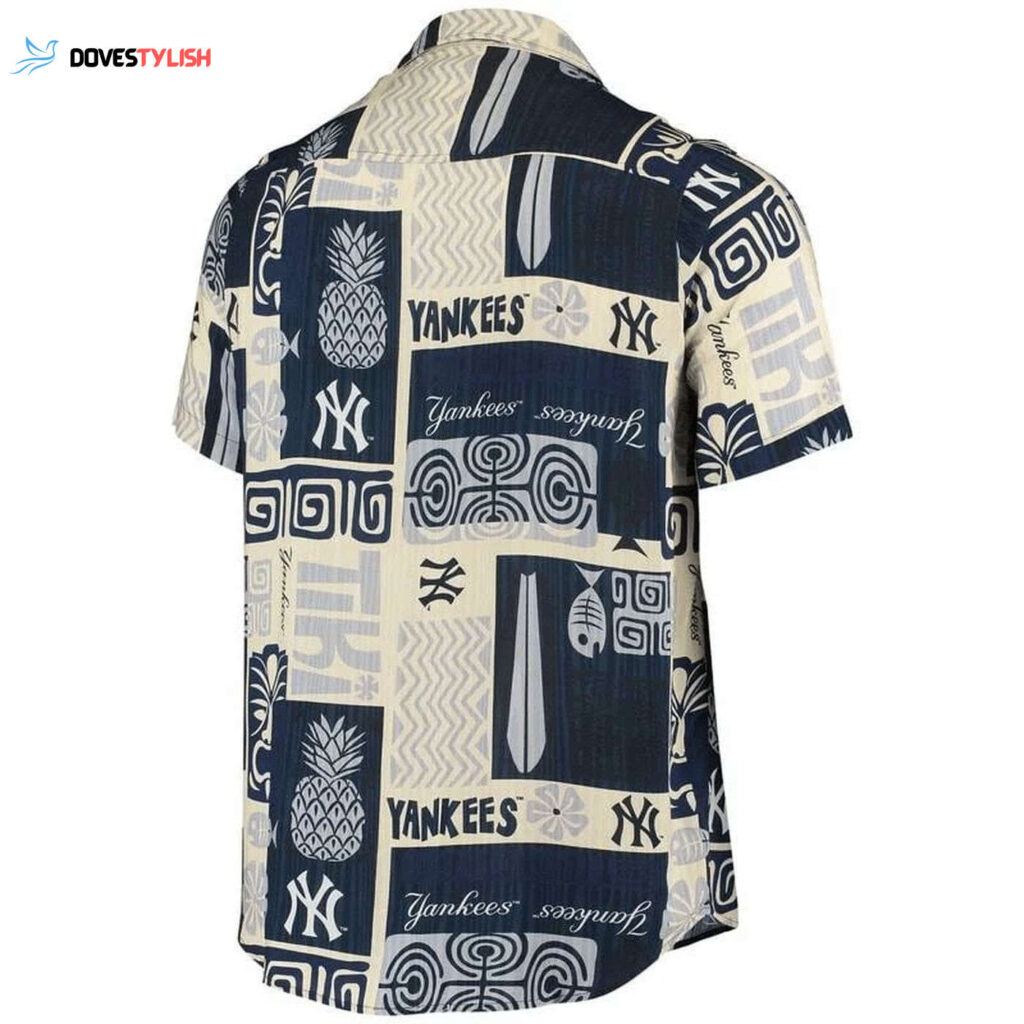 Vintage New York Yankees Hawaiian Shirt – Retro MLB Baseball Fan Gear