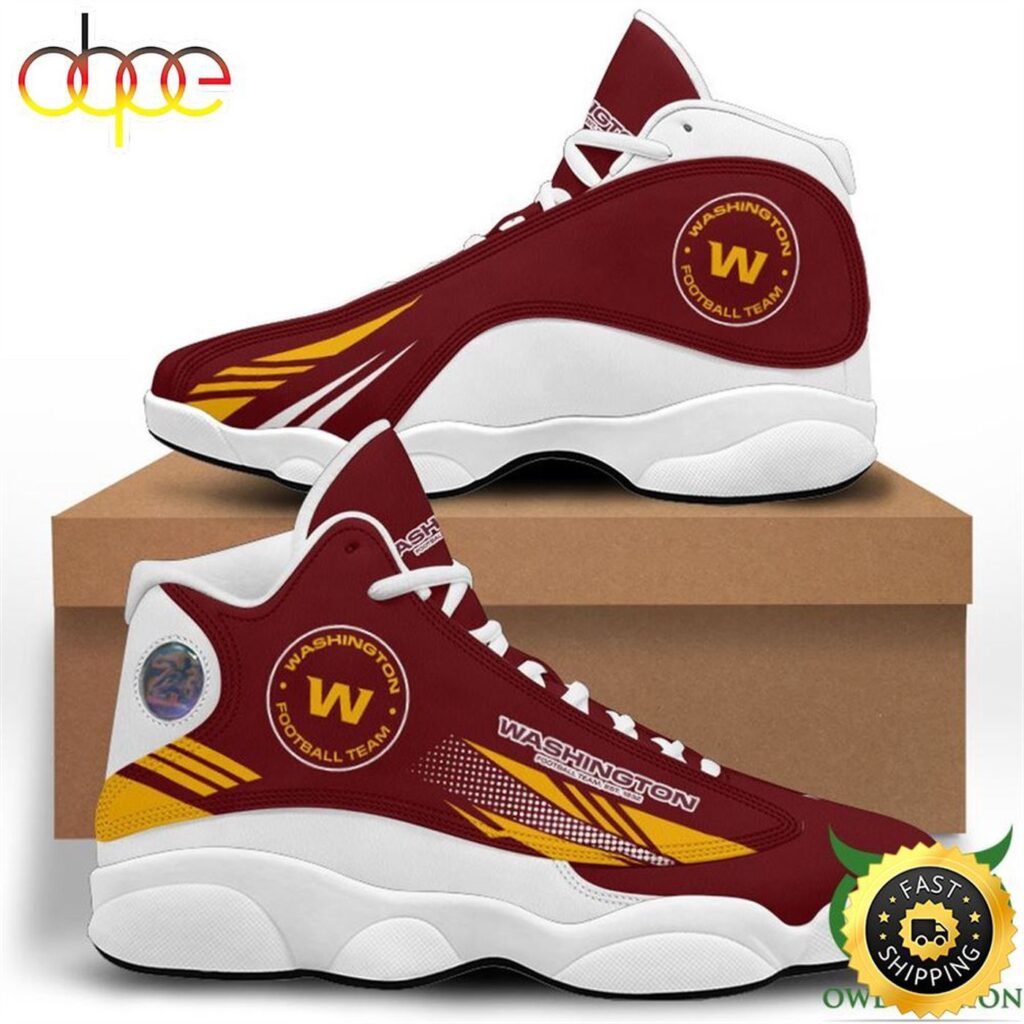 Washington Commanders Air Jordan 13 Custom Sneaker – Perfect Gift for Fans Washington Commanders Air Jordan 13 Custom Sneaker – Perfect Gift for Fans