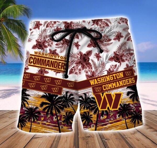 Washington Commanders Hawaiian Shirt And Beach Short – Gift for Men Women