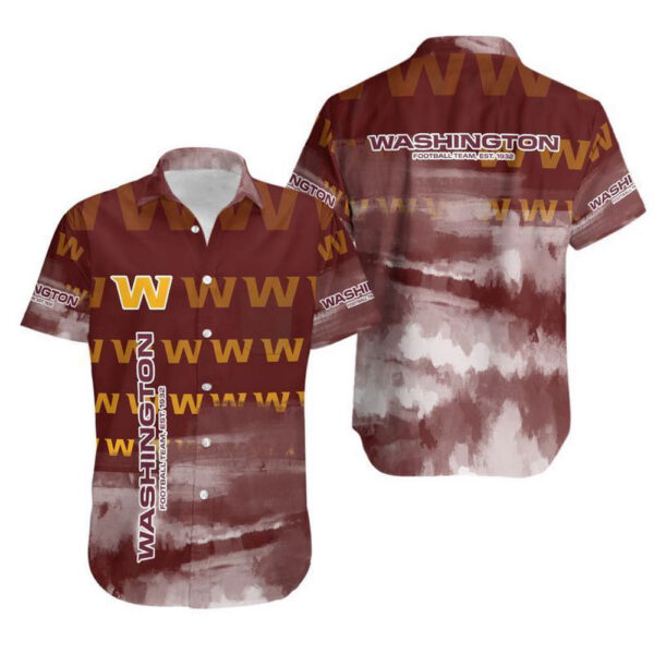Washington Football Team Gift For Fan Hawaiian Graphic Print