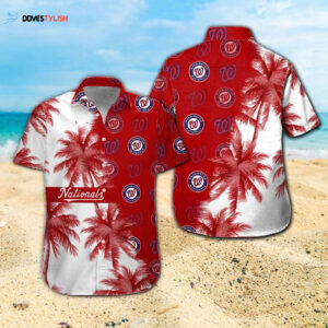 Washington Nationals #10 Hawaiian Shirt - Official MLB Merchandise