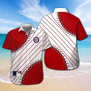 Official Washington Nationals #11 Hawaiian Shirt – Limited Edition