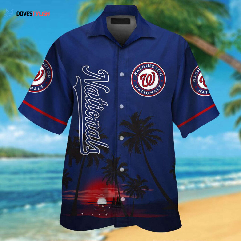Washington Nationals #12 Hawaiian Shirt – Official MLB Gear