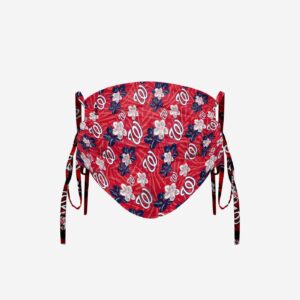 Washington Nationals Hibiscus Tie-Back Face Cover – Stylish and Comfortable Mask