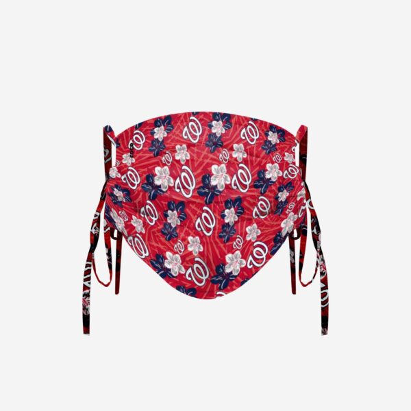 Washington Nationals Hibiscus Tie-Back Face Cover – Stylish and Comfortable Mask