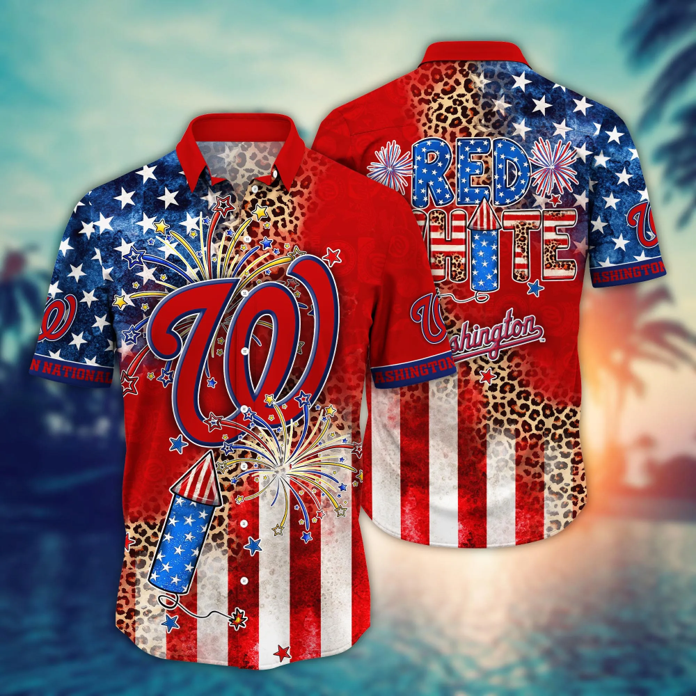 Washington Nationals MLB Hawaii Shirt Independence Day, Summer Shirts Washington Nationals MLB Hawaii Shirt Independence Day, Summer Shirts
