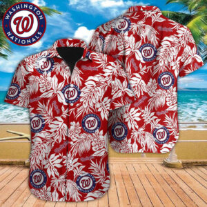 Washington Nationals MLB-Hawaiian  Shirt For Men Women