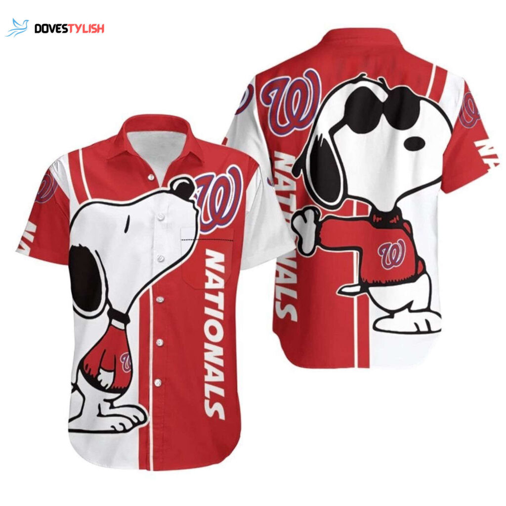 Official Washington Nationals Snoopy Lover Hawaiian Shirt – Limited Edition