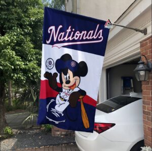 Washington Nationals Mickey Baseball Flag – MLB Premium Flag