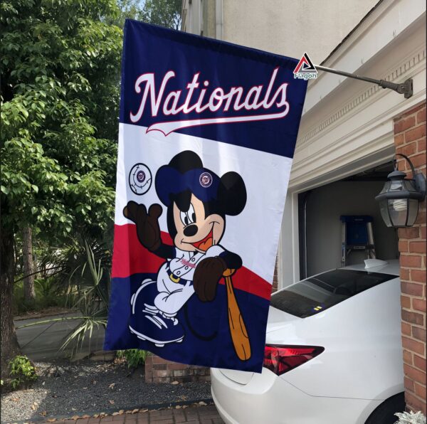 Washington Nationals Mickey Baseball Flag – MLB Premium Flag