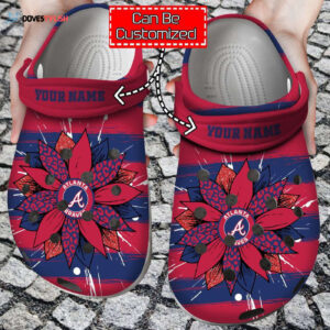 Water-proof Atlanta Braves Clogs Gift for Men Women