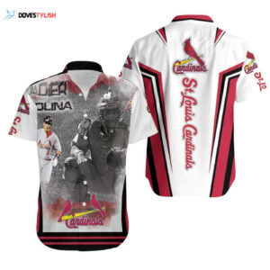 Yadier Molina St Louis Cardinals Catcher Hawaiian Shirt - 4 Legend Design